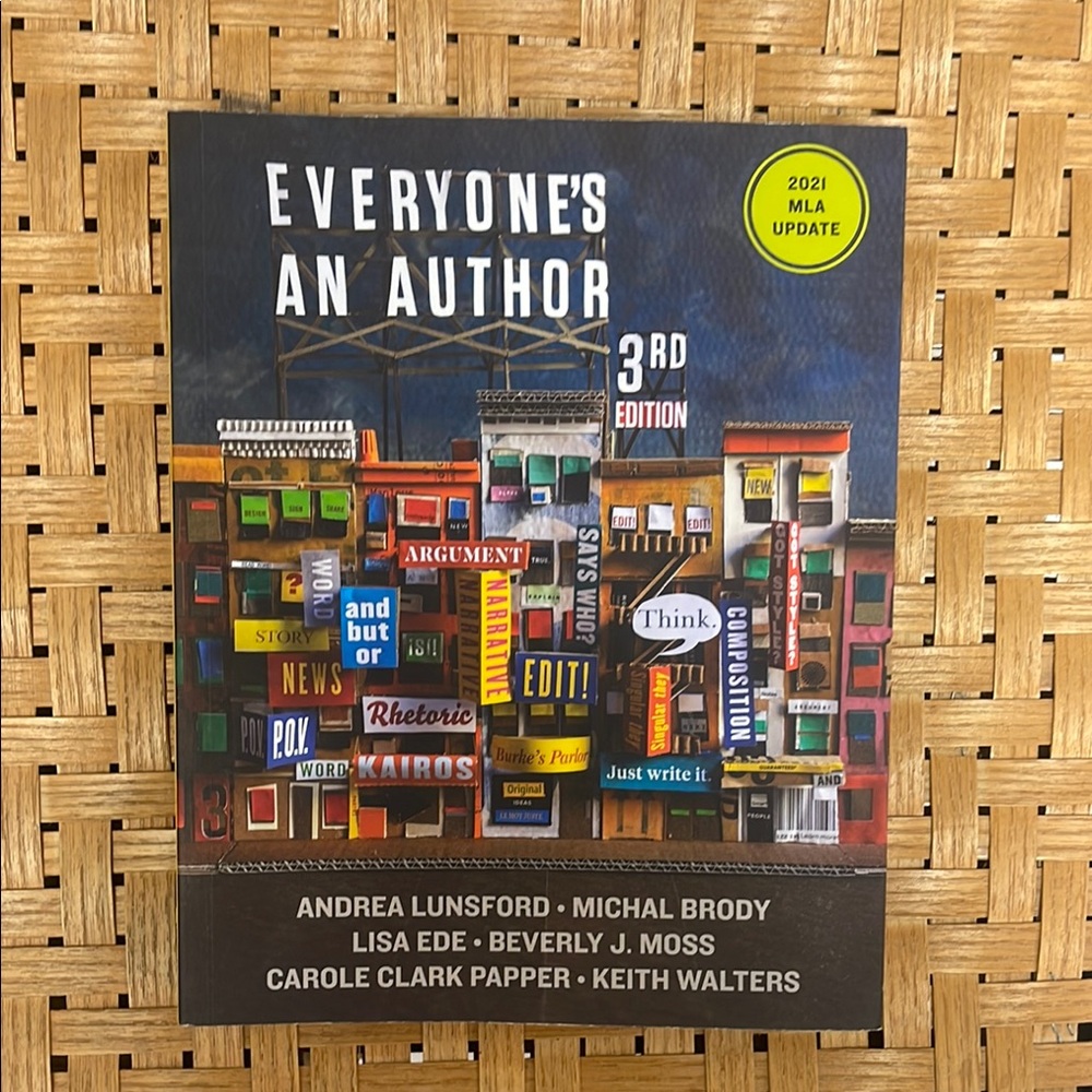 Everyone's an Author 3rd Edition Book